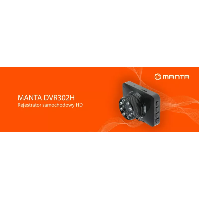 Autokamera Manta DVR302H