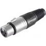 ShiverPeaks BASIC-S XLR spojka (samica), čierna (BS55022-S)