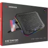 Rampage METAFOR AD-RC34 chladiaca podložka pod notebook, 6 ventilátorov, 10–19 palcov, čierna