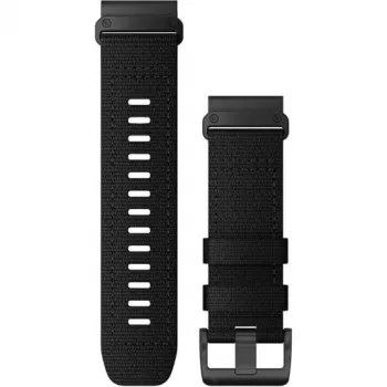 Garmin náhradný remienok QuickFit 26mm nylon čierny nehrdzavejúca oceľ (010-13010-00)