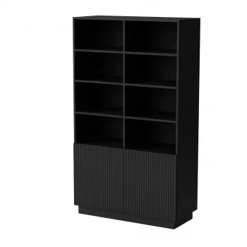 Cama LIVERTI regálová zostava 100x42x171 čierna