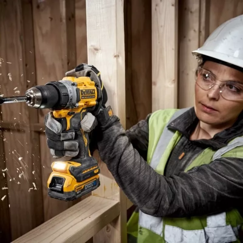 DeWALT DCD800E2T-QW vŕtačka 2000 ot/min 1,28 kg čierna, žltá