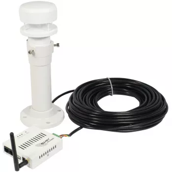 Anemometer ALLNET ALL3420 pre IP automatizáciu budov, merací prístroj rýchlosti vetra