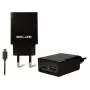 Cestovná nabíjačka Beline Beli0011 — 2×USB porty, microUSB kábel, 2A výstup, čierna