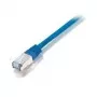 Equip Cat.5e SF/UTP patch kábel, 7,5 m, modrý, 7,5 m, Cat5e, SF/UTP (S-FTP), RJ-45, RJ-45, modrý
