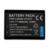 Nabíjateľná lítium-iónová batéria do fotoaparátu extra digital LP-E10 1080mAh pre modely Canon EOS