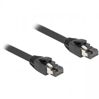 Sieťový kábel DeLOCK RJ45 Cat.8.1 15 m čierny