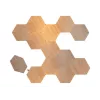 Nanoleaf | Elements Wood Look Hexagons Starter Kit (13 panelov) | studená biela + teplá biela
