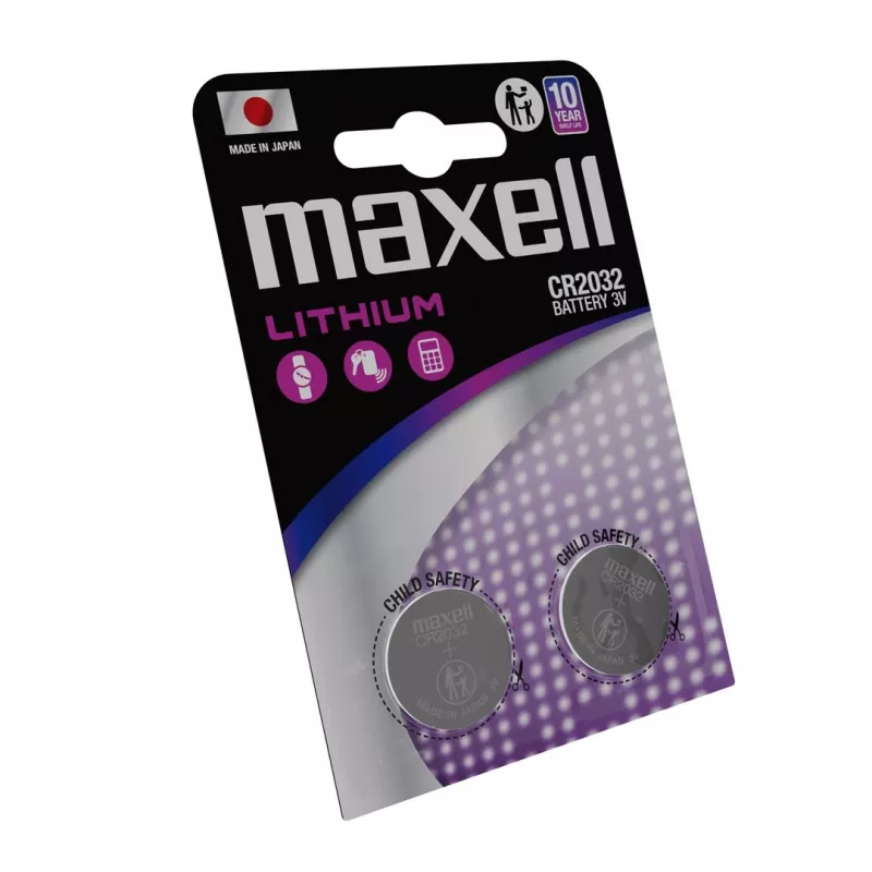 Batéria MAXELL CR2032 špeciálna, 2 ks