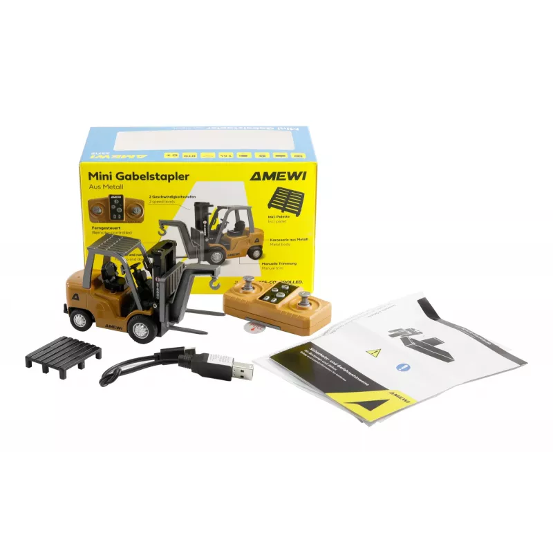 Amewi vysokozdvižný vozík model Mini 1:64 RTR s LiPo 200mAh batériou