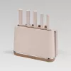 Maestro MR-1412-BEIGE sada nožov s blokom + sada krájacích dosiek béžová
