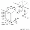 Bosch Serie 6 SPV6ZMX17E umývačka riadu plne integrovaná 10 súprav riadu