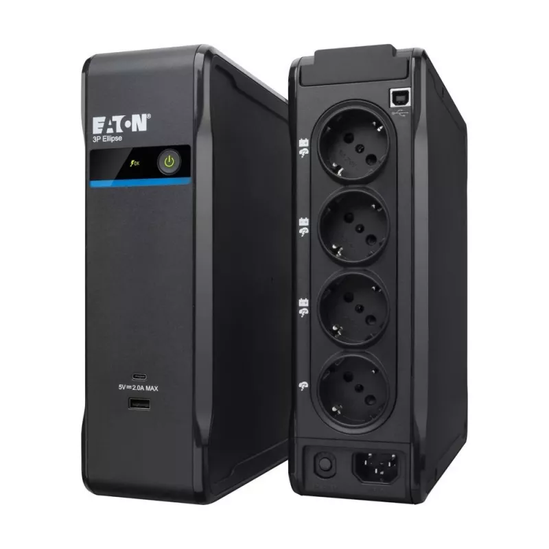 Záložný zdroj napájania EATON Ellipse 900 USB DIN — 900 VA / 540 W