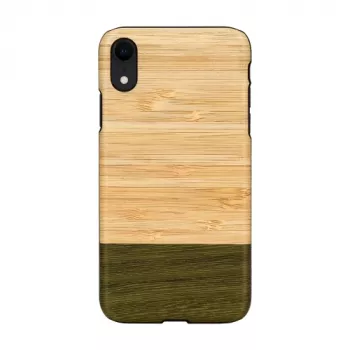 Puzdro na smartphone man and wood pre iPhone XR — bambusový les čierna