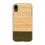 Puzdro na smartphone man and wood pre iPhone XR — bambusový les čierna
