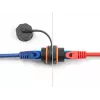 Sieťový kábel DeLOCK 88145 RJ45 na RJ45 Cat.6A čierny