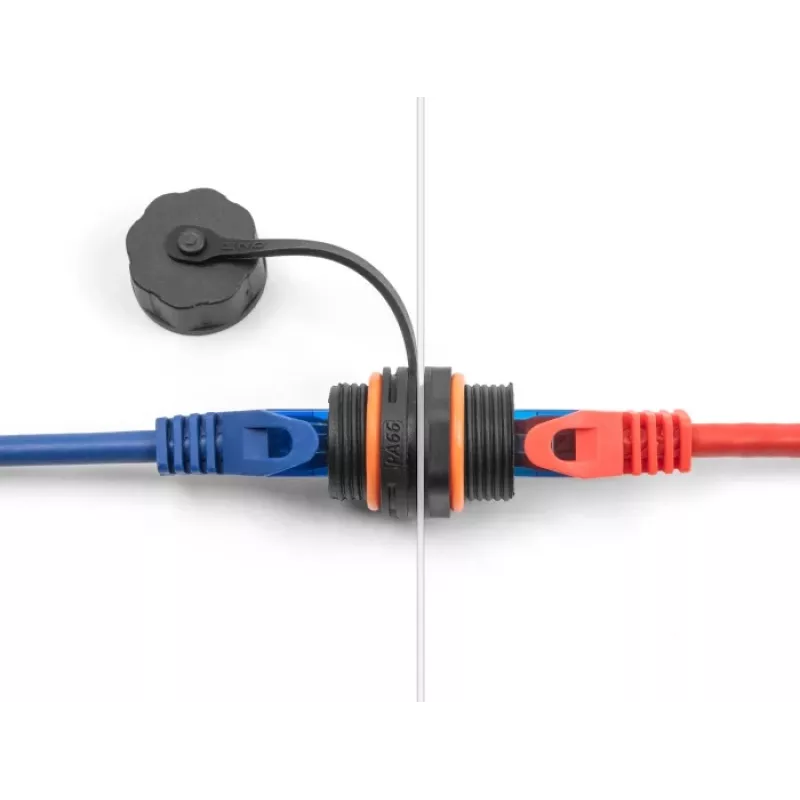 Sieťový kábel DeLOCK 88145 RJ45 na RJ45 Cat.6A čierny