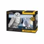 CubicFun 3D puzzle NG sova snežná 32 dielov zvieratá od 8 rokov