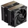 Vzduchový chladič DeepCool AK620 G2, 120-mm ventilátor, kompatibilný s LGA1700/1200/115x a AM4/AM5, čierny, 144×127×159 mm