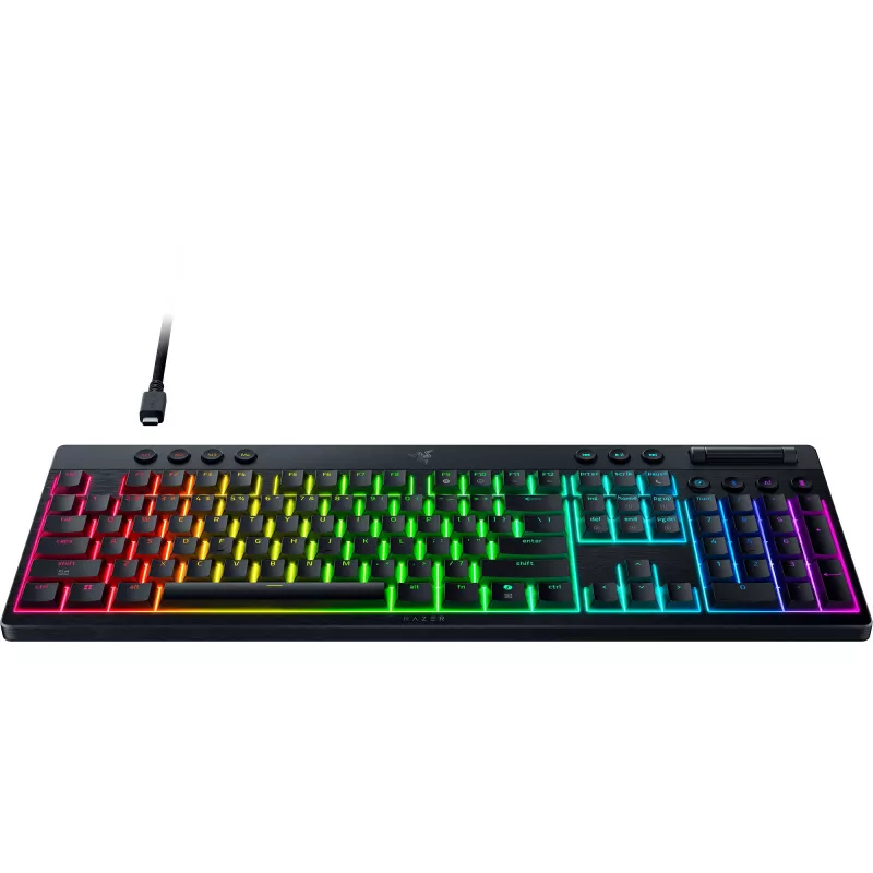 Mechanická nízkoprofilová klávesnica Razer BlackWidow V4 — Orange Switches, bezdrôtová Bluetooth