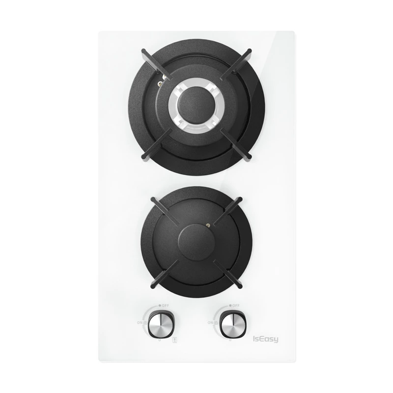 ISEASY MGBG-312A plynová varná doska, 2 horáky (biela)