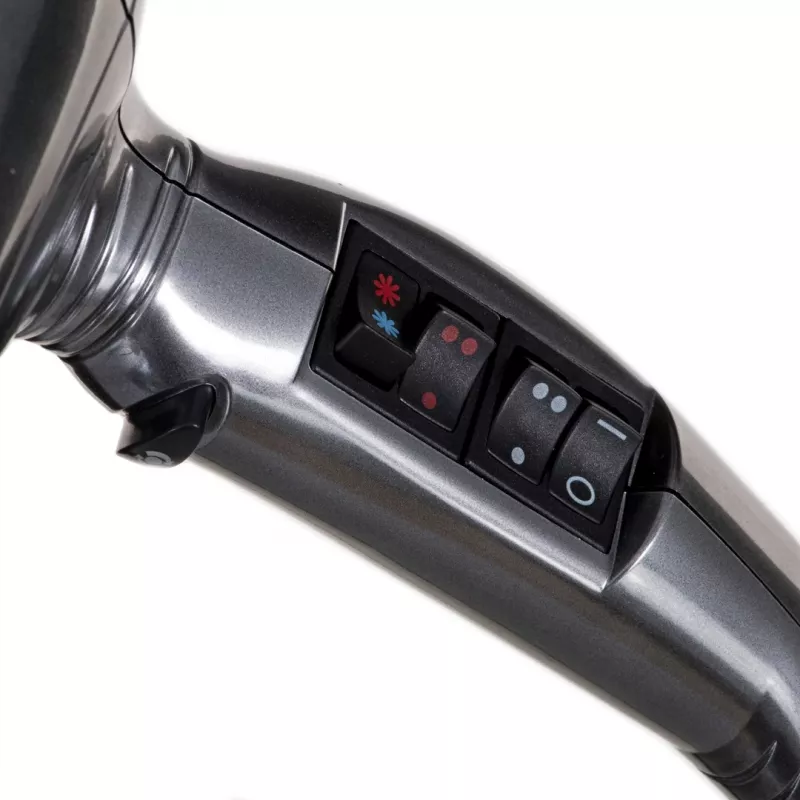 BaByliss Pro Digital sivá, strieborná 2200 W