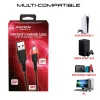 USB-C nabíjací kábel SUBSONIC SA5601 3 m – kompatibilný s PS5, Xbox, Nintendo Switch