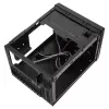 SilverStone SUGO 13 - Desktop - Mini-DTX - bez napájacieho zdroja (AT / PS/2) - čierna - USB/Audio (SST-SG13B-Q)