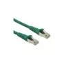 ROLINE - patch kábel - RJ-45 (M) na RJ-45 (M) - 1 m - SFTP, PiMF - CAT 6a - zelený (21.15.2831)