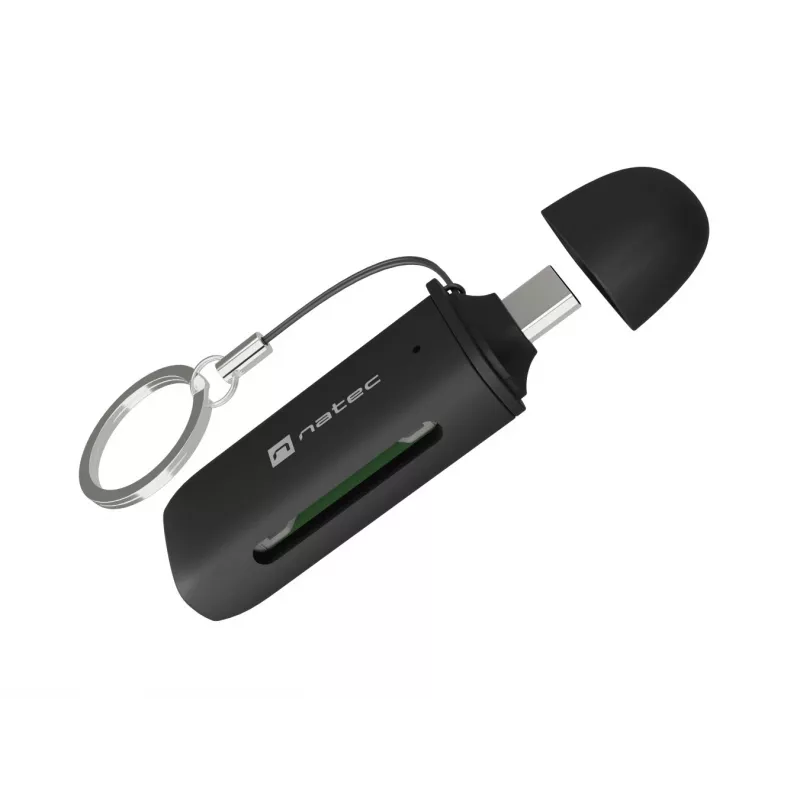 Čítačka kariet NATEC SCARAB C SD/Micro SD USB 3.2 Gen 1 čierna (NCZ-2365)