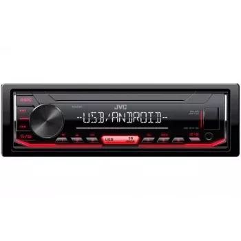 Auto digitálny mediálny prijímač JVC KD-X162 1 DIN, 200 W, 24-bit DAC, FLAC/MP3/WAV/WMA, predný USB Type-A, 3,5 mm, LCD 2-riadkový, čierna