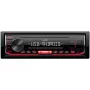 Auto digitálny mediálny prijímač JVC KD-X162 1 DIN, 200 W, 24-bit DAC, FLAC/MP3/WAV/WMA, predný USB Type-A, 3,5 mm, LCD 2-riadkový, čierna