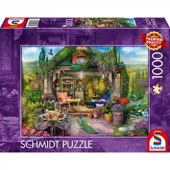 Záhradný domček Glück in den Weinbergen, puzzle 1000 dielikov