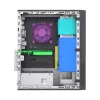 Akyga AK-302-01BL SFF PC skriňa, Micro-ATX / Mini-ITX, USB-C + 2x USB 3.0 + USB 2.0, bez napájacieho zdroja, čierna