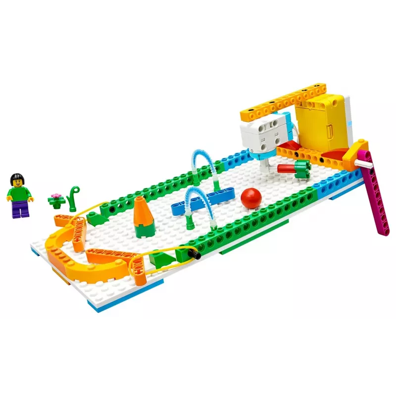 LEGO Education SPIKE Essential Set A+ 45345 – vzdelávacia robotická a programovacia stavebnica, 449 dielov, od 6 rokov