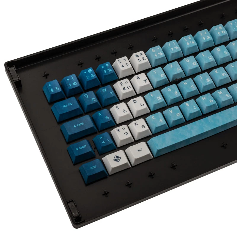 Sada keycapov Traitors YUKI ONNA (CH) – tvarovaná sada keycapov pre mechanické klávesnice, Cherry profil