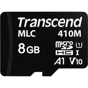 Transcend 410M pamäťová karta 8 GB A1 Video Class V10 UHS-I U1 Class10 microSDHC UHS-I