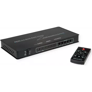 ROLINE HDMI Quad Multi-Viewer Switch 4x bezproblémový (14.01.3596)