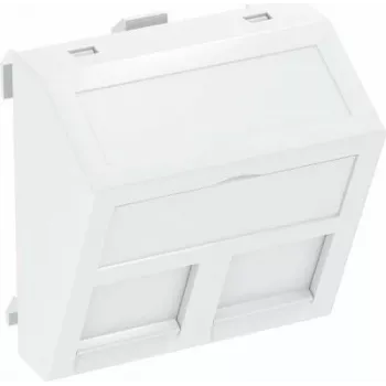 OBO Bettermann nosič dátovej techniky DTS-2RM RW1 pre 2 moduly Typ RM čistobiela (6119298)