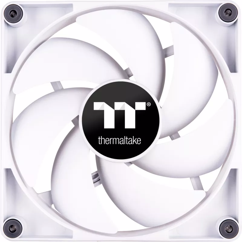 Thermaltake CT120 120mm skriňový ventilátor biely 2-balík