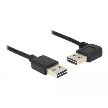 USB kábel DeLOCK 5 m USB 2.0 A samec/samec 90°