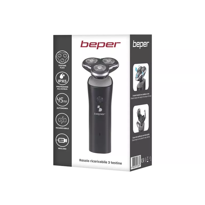 Elektrický gril Beper P304BAR003 2000W s nepriľnavou úpravou