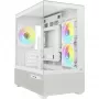 Sharkoon MK7 ARGB mATX skriňa 2x sklo biela