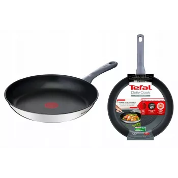 Univerzálna panvica Tefal Daily Cook G7300655 nerez 28 cm, jedna bakelitová rukoväť, titánová vnútorná úprava