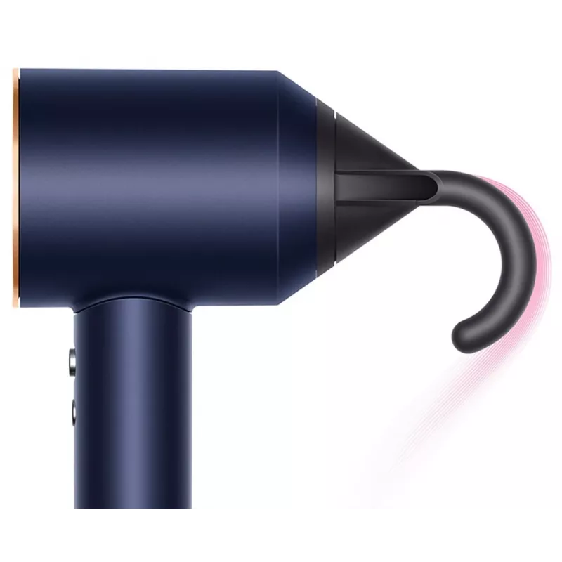 Fén na vlasy Dyson Supersonic 1600 W modrá meď prúd vzduchu 13,3 l/s