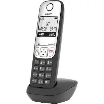 Gigaset A690HX analógový/DECT telefón identifikácia volajúceho čierna, strieborná