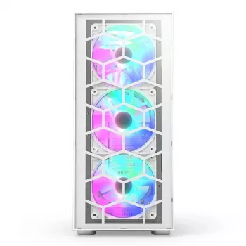 PC skriňa Montech X3 GLASS Midi-Tower biela