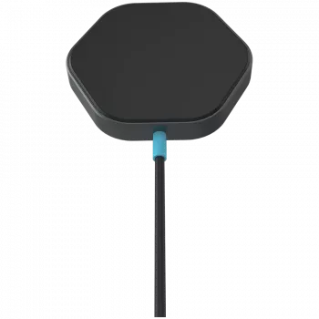 Bezdrôtová nabíjačka CANYON HEXAGON 110 tmavosivá modrá 10W rýchle nabíjanie, model CNS-WCS110
