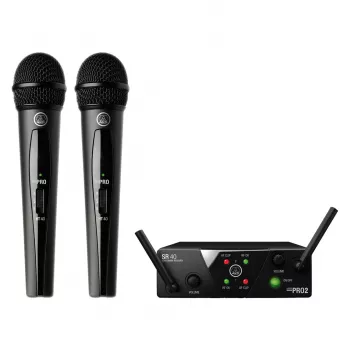 Sada bezdrôtových mikrofónov AKG WMS40 Mini2 Vocal
