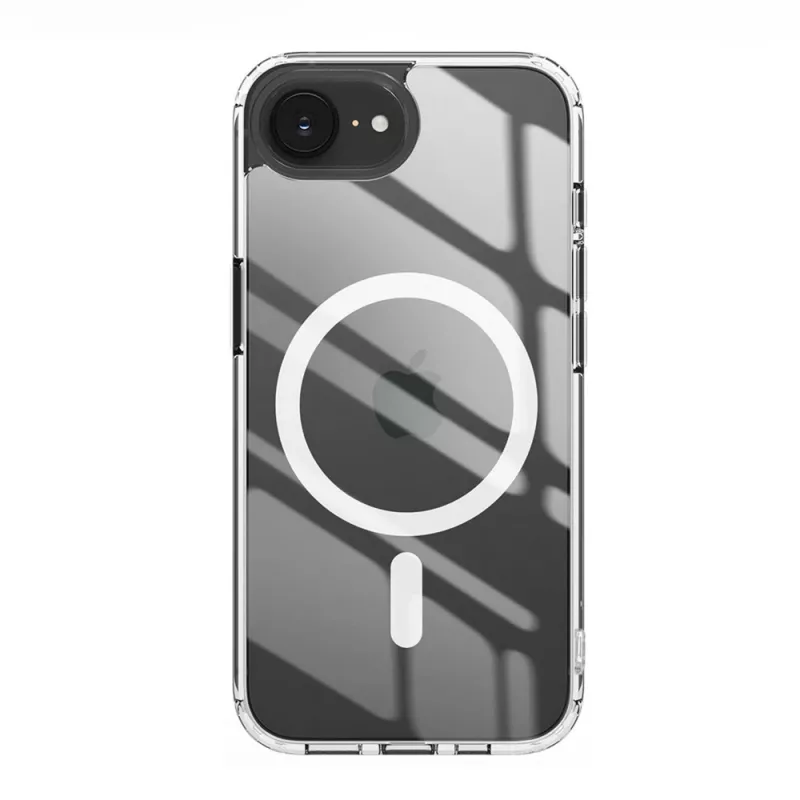 Nevox StyleShell SHOCKFlex - iPhone 16e/17e kompatibilné s MagSafe transparentné